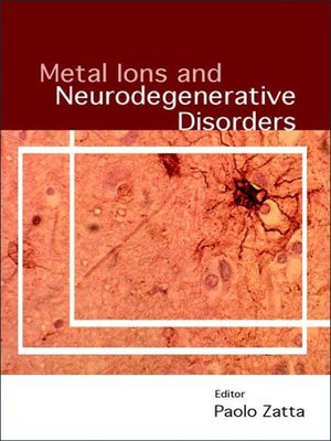 cover image of Metal Ions and Neurodengenerative Disorders